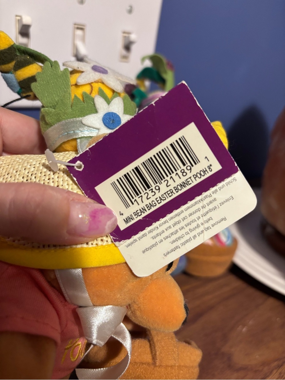 Easter Bonnet Winnie the Pooh and Eeyore Disney Store - Picture 7 of 13